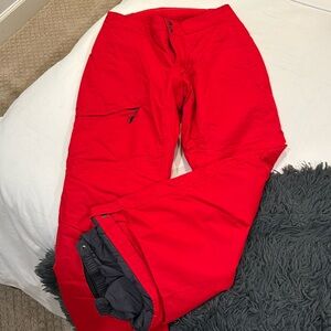 Red ski/ snowboarding pants women M WINTER